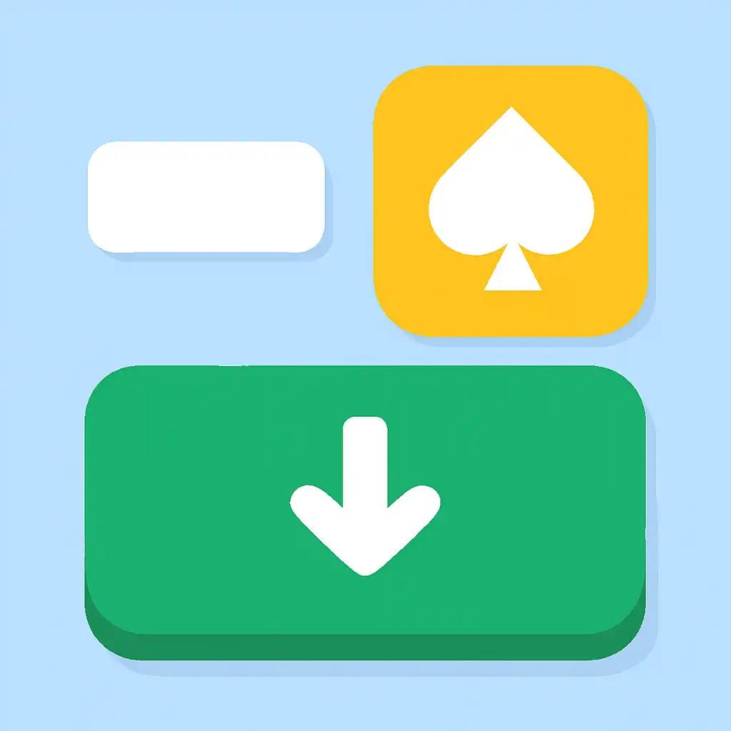Close-up of button or form field for ios app install, Teen Patti Gold