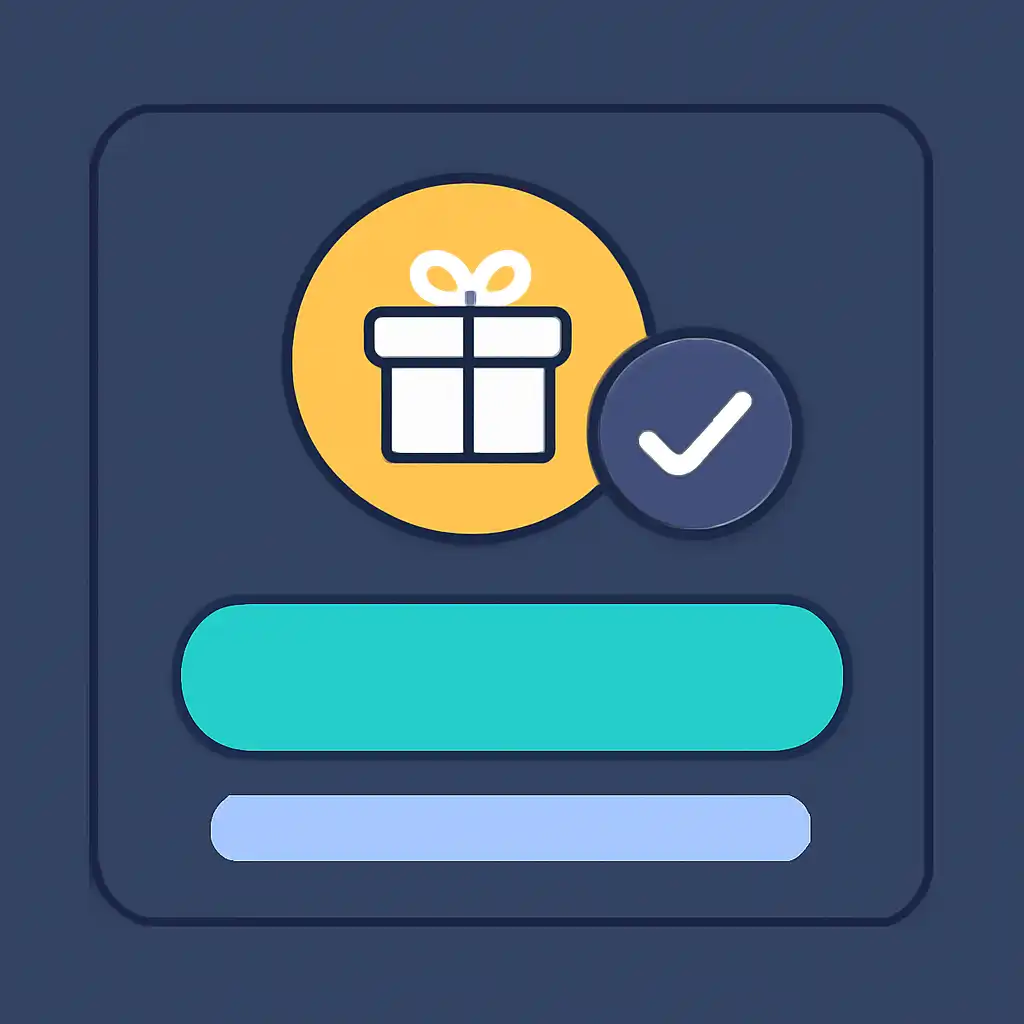 Close-up of button or form field for welcome bonus terms, Teen Patti Gold