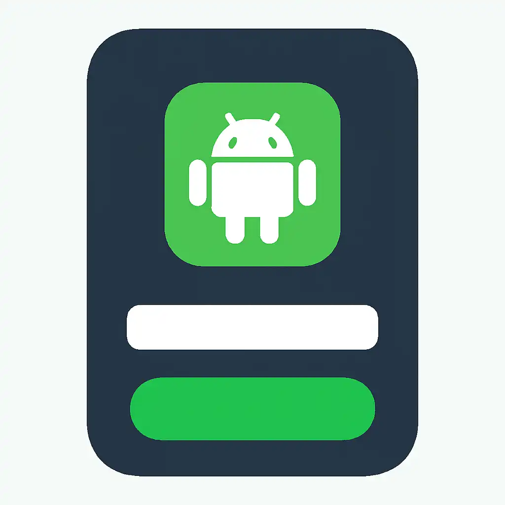 Close-up of button or form field for android apk install, Teen Patti Gold